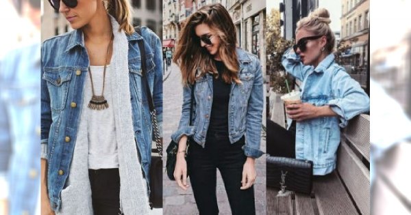 Moda na jesień 2018: Bomberka odchodzi do lamusa. Teraz modna jest JEANSOWA KURTKA!