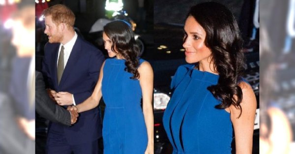 Meghan Markle jest W CIĄŻY?! Ta kreacja nie uciszy plotek!
