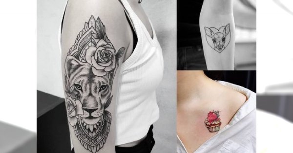 18 słodkich i oryginalnych pomysłów na tatuaże dla dziewczyn! [GALERIA]