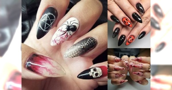 Manicure na Halloween - przerażające stylizacje, które robią wrażenie! [GALERIA]