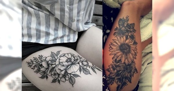 Tatuaż na udo - unikatowe wzory, które nigdy nie wyjdą z mody