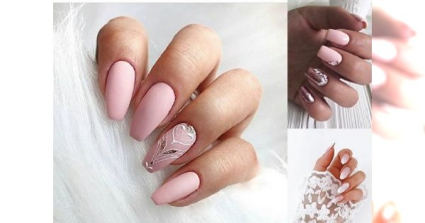 Manicure dla panny młodej - trendy 2019