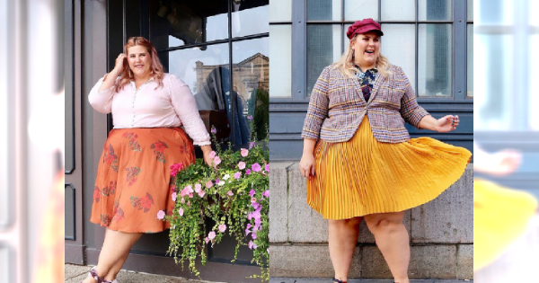 Blogerka modowa plus size - ona wie jak bawić się modą!