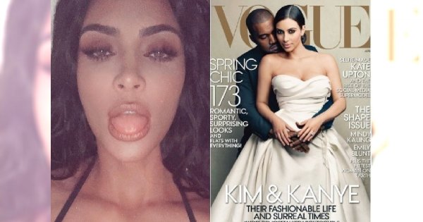 Kim Kardashian pokazała niemal WSZYSTKO! Internauci zszokowani: Jakim cudem ona trafiła na okładkę "Vogue'a"?