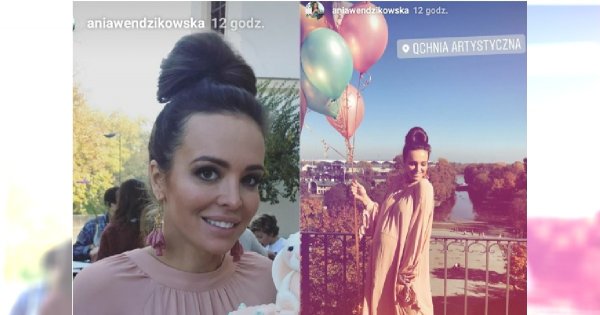Anna Wenndzikowska wyprawiła baby shower! Były balony i pięknie zastawiony stół, ale nam najbardziej podobał się tort!