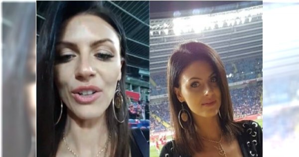 Marta Barczok kibicowała Polakom na meczu z Włochami! Co ona miała na sobie?