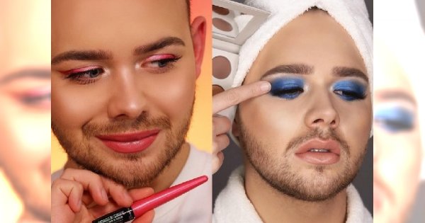 Makijaż to jego druga skóra! Poznajcie Beauty Boya, mężczyznę, który bez podkładu nie wyjdzie z domu
