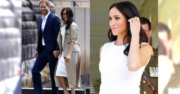 Meghan Markle na Antypodach przymierza się do roli mamy. Bawi się pluszakami i pokazuje CIĄŻOWY brzuszek. WIDZICIE go?