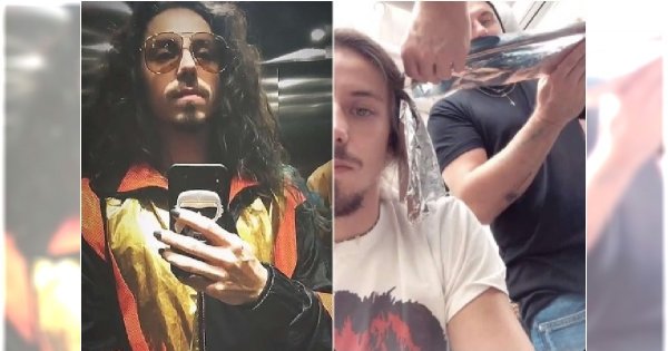 Co Michał Szpak zrobił z włosami? Chyba pozazdrościł zmiany Gosi Rozenek... Dobry wybór?