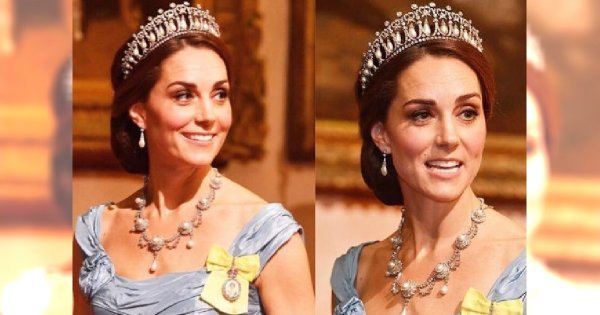Księżna Kate w NAJBRZYDSZEJ SUKIENCE ŚWIATA. Brytyjskie media: Kto pozwolił jej się tak ubrać?
