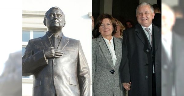W Warszawie stanął pomnik Lecha Kaczyńskiego. Internauci zwrócili uwagę na coś bardzo niepokojącego