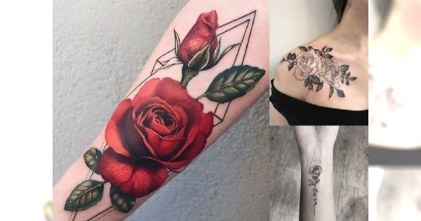 Tatuaż róża w 23 odsłonach - galeria unikatowych wzorów