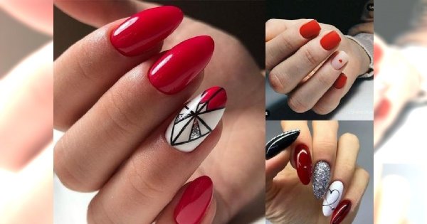Czerwony manicure - 25 pomysłów, które Cię urzekną! [GALERIA]