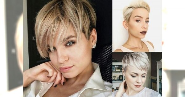 Fryzury pixie i undercut - galeria krótkich cięć dla blondynek
