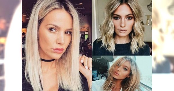 25 półdługich fryzur dla blondynek - galeria trendów