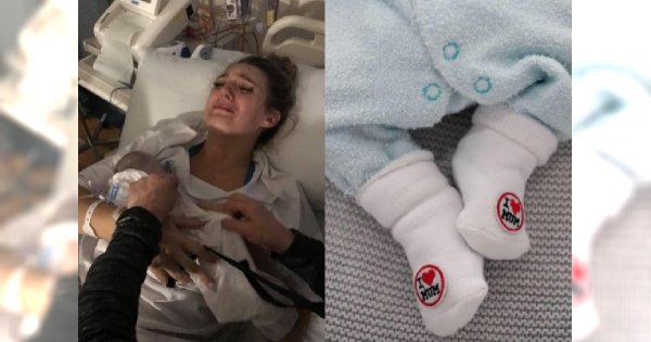 Pokazała, jak tuli i kąpie MARTWEGO noworodka! Chłopiec nie umarłby, gdyby obawy jego mamy potraktowano poważnie...