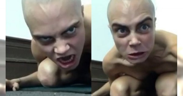 Ten Gollum to tak naprawdę PIĘKNA modelka! Rozpoznalibyście ją?