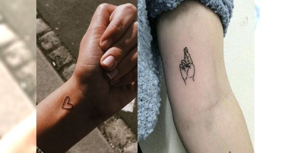 Małe tatuaże - 30 uroczych i dziewczęcych wzorów, które robią wrażenie