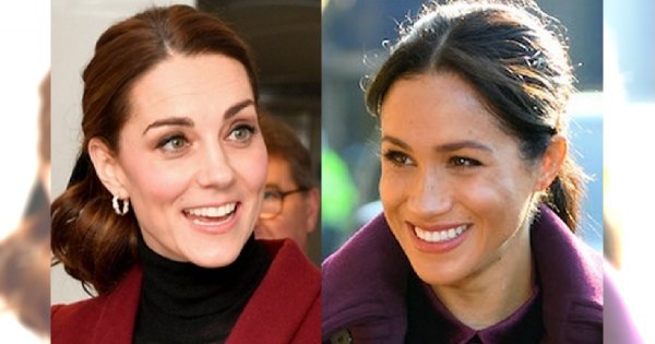 Meghan Markle i Kate Middleton w niemal takiej samej stylizacji! Która wygląda lepiej?