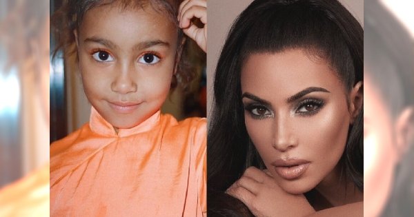 Kim Kardashian WYSZCZUPLIŁA na zdjęciu pięcioletnią córkę! Te zdjęcia nie kłamią!