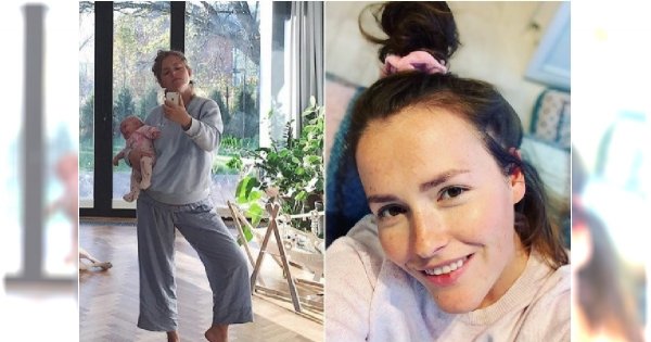 Olga Frycz przytyła w ciąży. "Koleżanki mówiły, że jak urodzę to zniknie mi 15 kg od razu. U mnie zniknięcie nie nastąpiło"