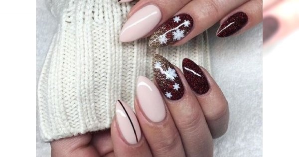 Świąteczny manicure: wzory paznokci na mikołajki i Boże Narodzenie. 30 najlepszych inspiracji