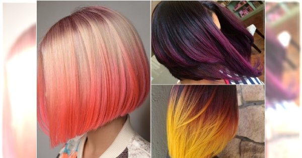 Ombre bob - najpiękniejsza fryzura jesieni. Takich kolorów jeszcze nie próbowałyście!