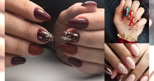 30 wyjątkowych pomysłów na świąteczny manicure! [GALERIA]