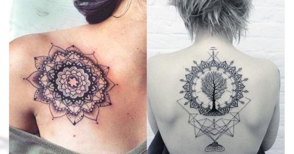 Tatuaże mandala - 20 magicznych wzorów dla kobiet