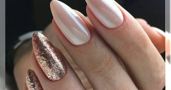 Golden nude - najmodniejszy manicure karnawału 2019! Subtelność i elegancja w jednym