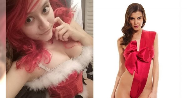 Ho, ho, ho! Mikołaj wziął się za projektowanie bielizny! Uważacie, że się popisał?