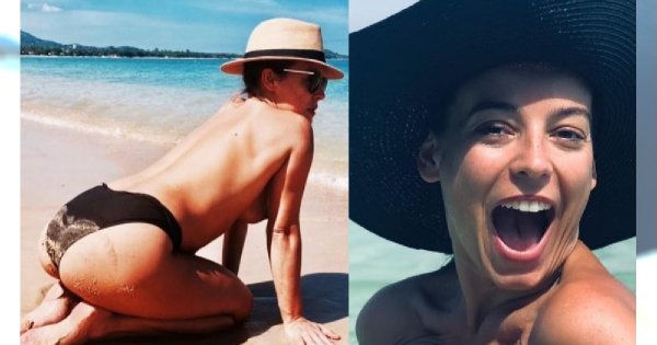 Zadowolona Anna Mucha pokazuje PIERSI na Instagramie. "Podobno ostatnio kogoś zgorszyłam... ups"
