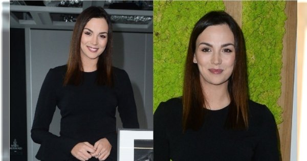 Paulina Krupińska na imprezie. Ale my patrzymy na spodnie! Super modne i WYSZCZUPLAJĄ NOGI