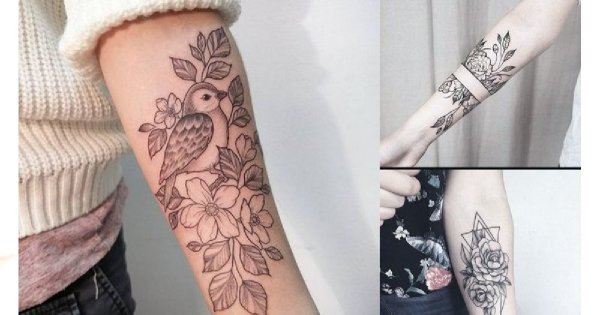 Tatuaż na przedramieniu - supermodne wzory dla dziewczyn