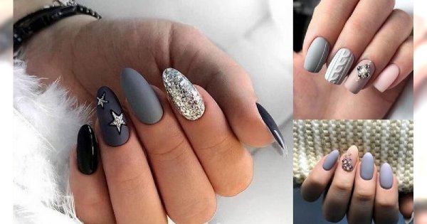 Szary manicure - 20 ciekawych i modnych stylizacji