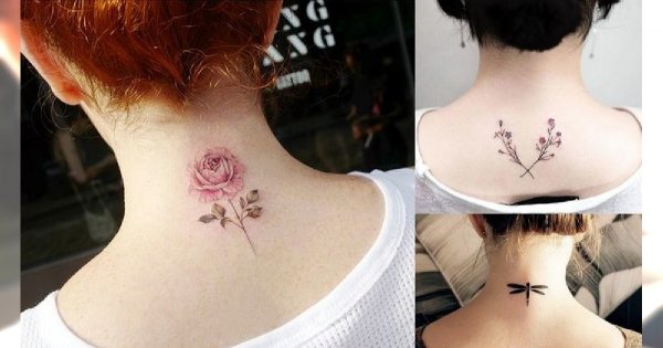 Tatuaż na karku - galeria najpiękniejszych wzorów z sieci