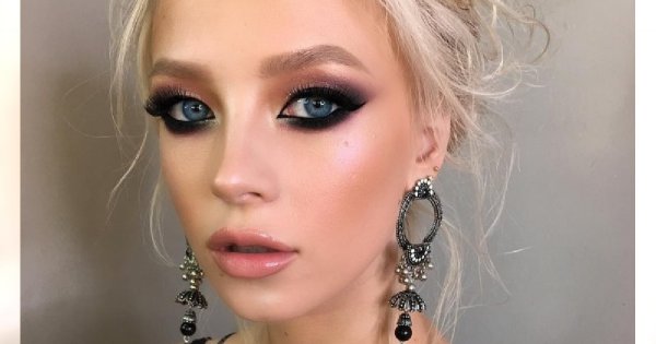 Makijaż na studniówkę - propozycje dla jasnych blondynek