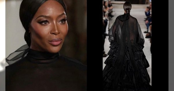 Naomi Campbell bez stanika w tej sukience pokazała WSZYSTKO!