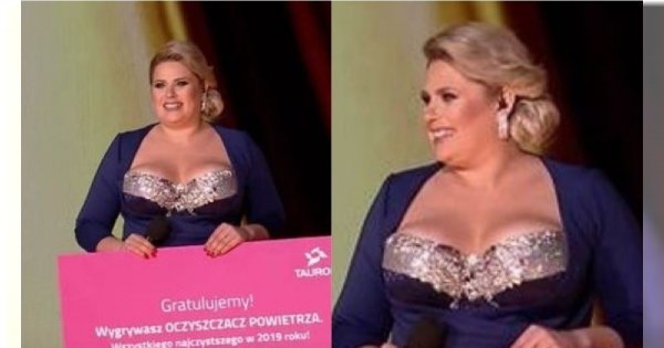 PIERSI Elżbiety Romanowskiej były hitem na Sylwestrze w Polsacie! Zaliczyła wpadkę!