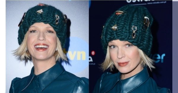 Magda Mołek na Sylwestrze wystąpiła w grubej wełnianej czapie! Hit czy kit?