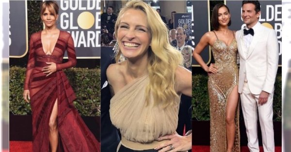 Złote Globy 2019: 10 NAJPIĘKNIEJSZYCH kreacji gwiazd! Najbardziej zaskoczyła Julia Roberts!