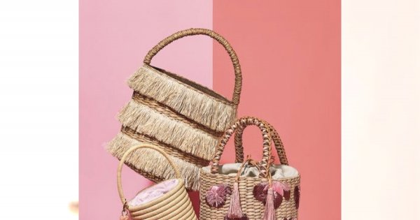 Trendy wiosna-lato 2019: Plecione torebki