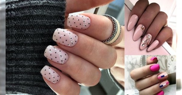 Różowy manicure - 26 ślicznych zdobień, które skradną Ci serce