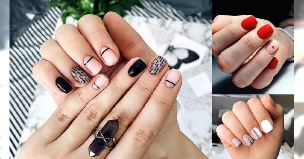 Manicure dla krótkich paznokci - galeria ślicznych zdobień