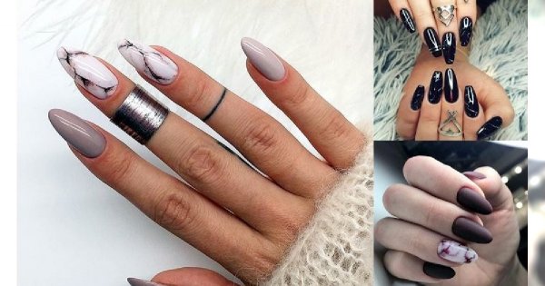 Marmurkowy manicure w różnych wariantach kolorystycznych! [GALERIA]