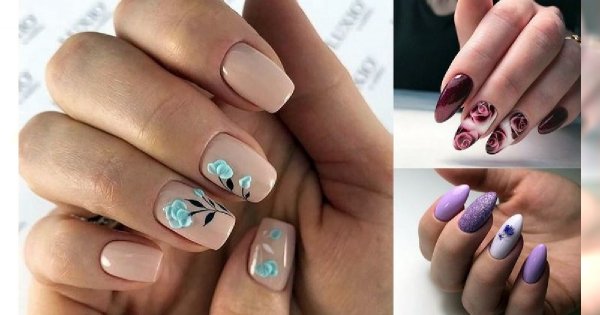 28 nietuzinkowych pomysłów na kwiatowy manicure! [GALERIA]