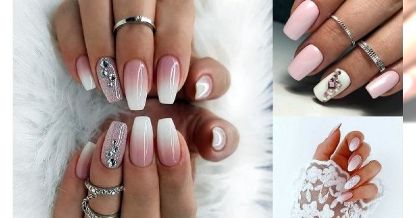21 pomysłów na ślubny manicure - galeria najpiękniejszych zdobień