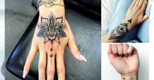 Tatuaż w okolicy nadgarstka - galeria kobiecych wzorów