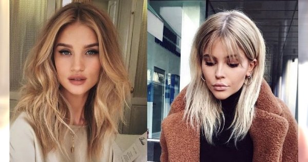 25 modnych cięć dla blondynek o półdługich włosach