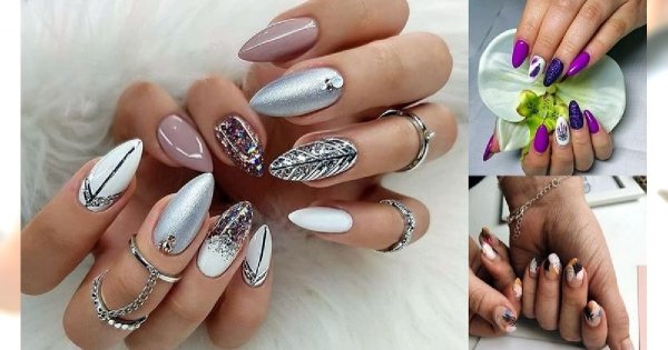 Manicure z piórkiem - 18 oryginalnych i kobiecych zdobień